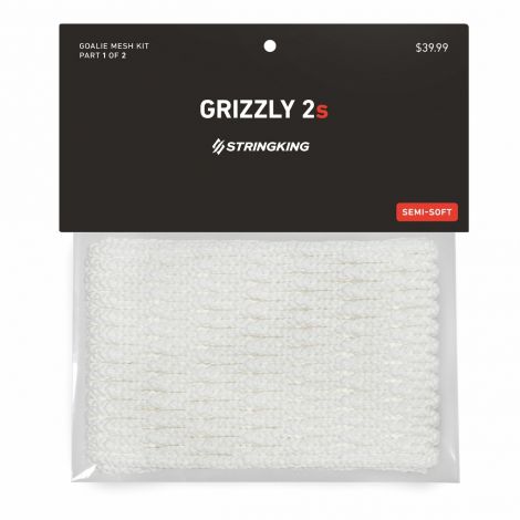 StringKing Lacrosse Grizzly Type 2 Performance Goalie Mesh Piece